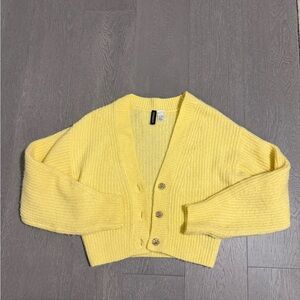 Divided Yellow Women's Cardigan